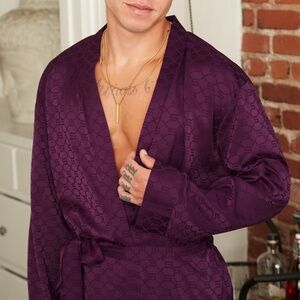 Purple Savage X Fenty Robe